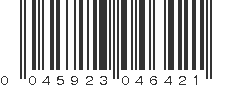 UPC 045923046421