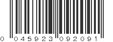 UPC 045923092091