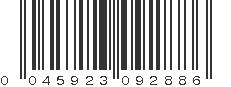 UPC 045923092886