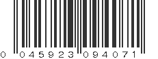 UPC 045923094071