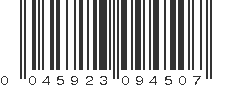 UPC 045923094507