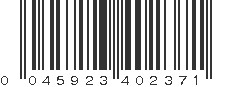 UPC 045923402371