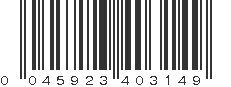 UPC 045923403149