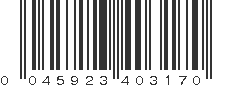 UPC 045923403170