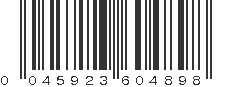 UPC 045923604898