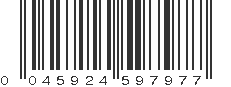 UPC 045924597977