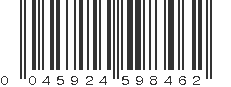 UPC 045924598462