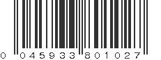 UPC 045933801027