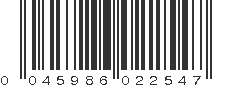 UPC 045986022547