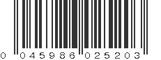 UPC 045986025203