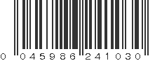 UPC 045986241030