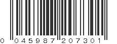 UPC 045987207301