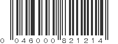 UPC 046000821214