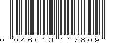 UPC 046013117809