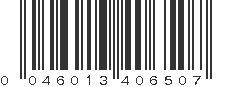 UPC 046013406507