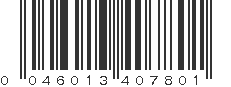 UPC 046013407801