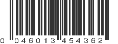 UPC 046013454362