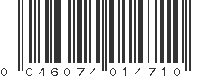 UPC 046074014710