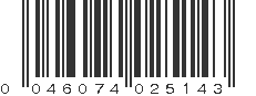 UPC 046074025143