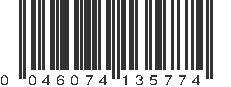 UPC 046074135774