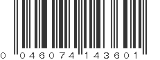 UPC 046074143601