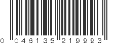 UPC 046135219993