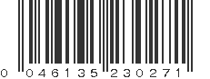 UPC 046135230271