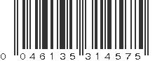 UPC 046135314575