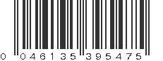 UPC 046135395475