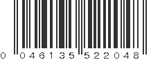 UPC 046135522048