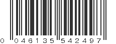 UPC 046135542497