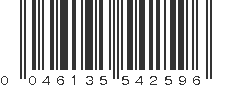 UPC 046135542596