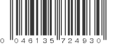 UPC 046135724930