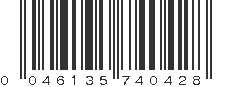 UPC 046135740428