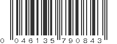 UPC 046135790843