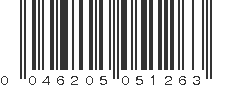 UPC 046205051263