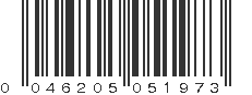 UPC 046205051973