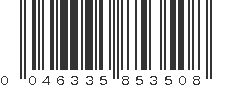 UPC 046335853508