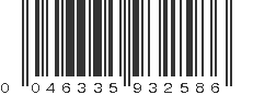 UPC 046335932586