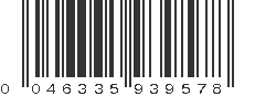 UPC 046335939578