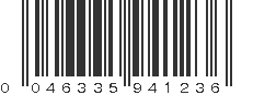 UPC 046335941236