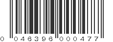 UPC 046396000477