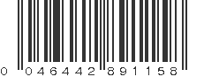 UPC 046442891158