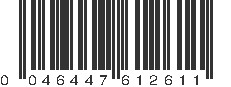 UPC 046447612611