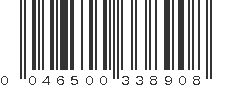 UPC 046500338908