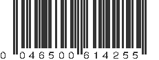 UPC 046500614255