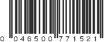 UPC 046500771521