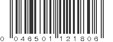 UPC 046501121806