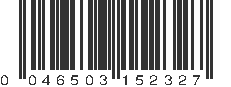 UPC 046503152327