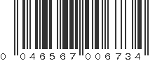 UPC 046567006734